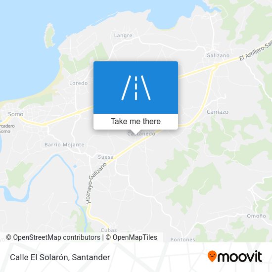 Calle El Solarón map