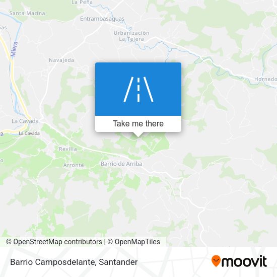 Barrio Camposdelante map