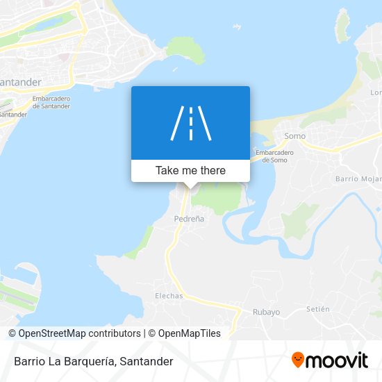 Barrio La Barquería map