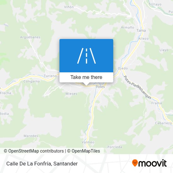 Calle De La Fonfría map