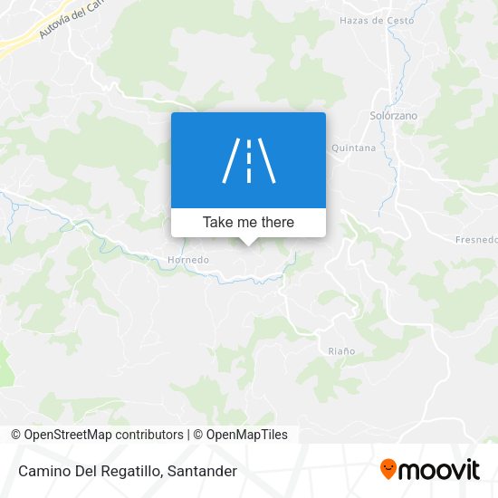 Camino Del Regatillo map