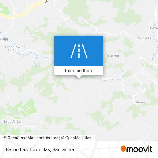 Barrio Las Torquillas map