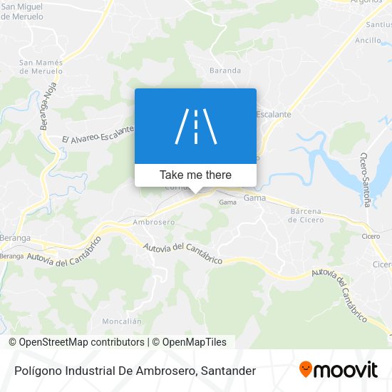Polígono Industrial De Ambrosero map