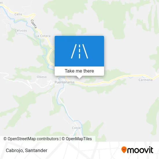 Cabrojo map
