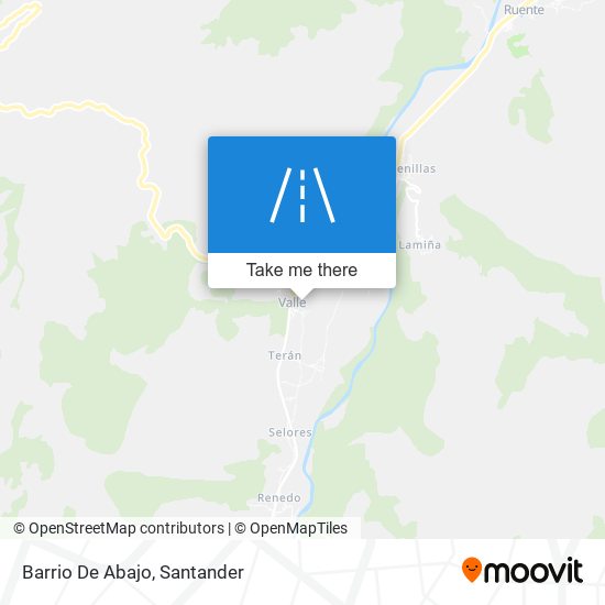 mapa Barrio De Abajo