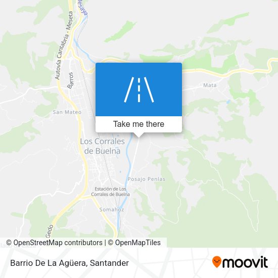 Barrio De La Agüera map