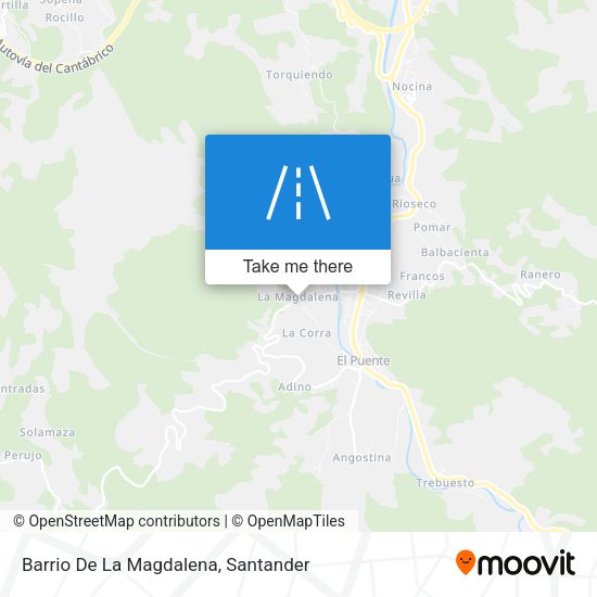 Barrio De La Magdalena map