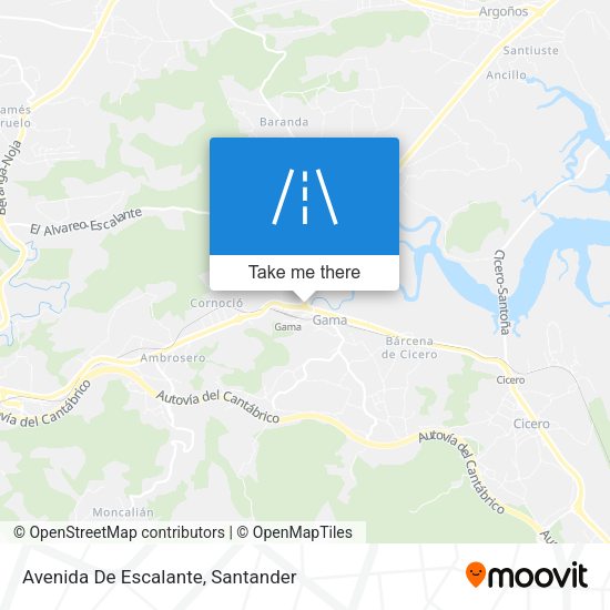 Avenida De Escalante map