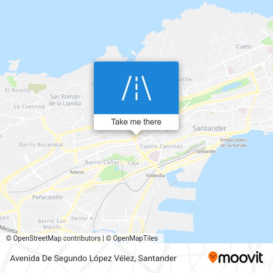 Avenida De Segundo López Vélez map