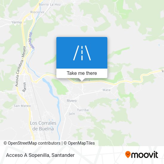 Acceso A Sopenilla map
