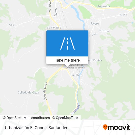 Urbanización El Conde map