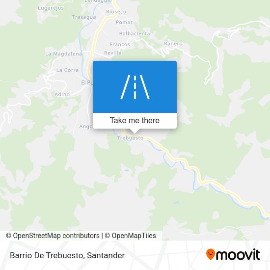 Barrio De Trebuesto map