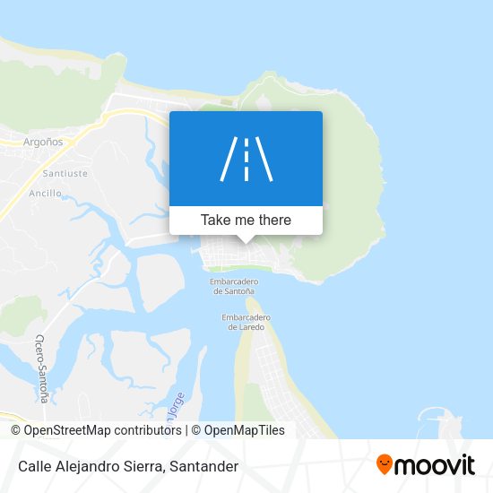 Calle Alejandro Sierra map