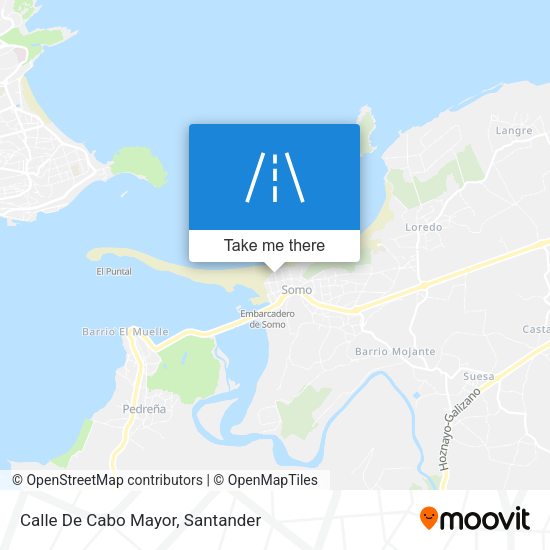 Calle De Cabo Mayor map