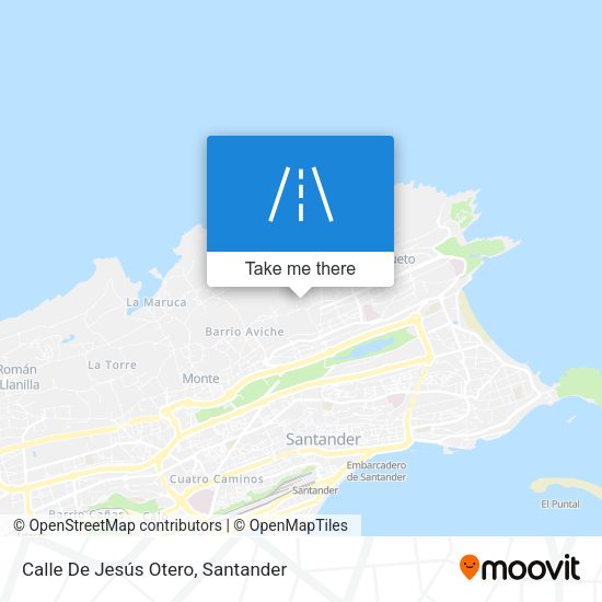 Calle De Jesús Otero map