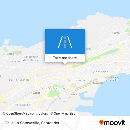 Calle La Sotavesilla map