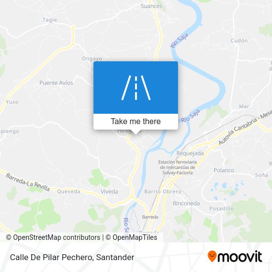 Calle De Pilar Pechero map