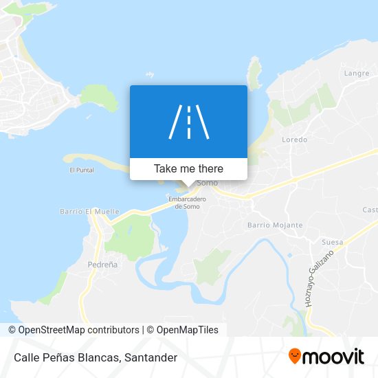 Calle Peñas Blancas map
