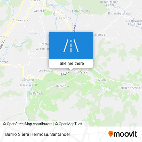 Barrio Sierra Hermosa map