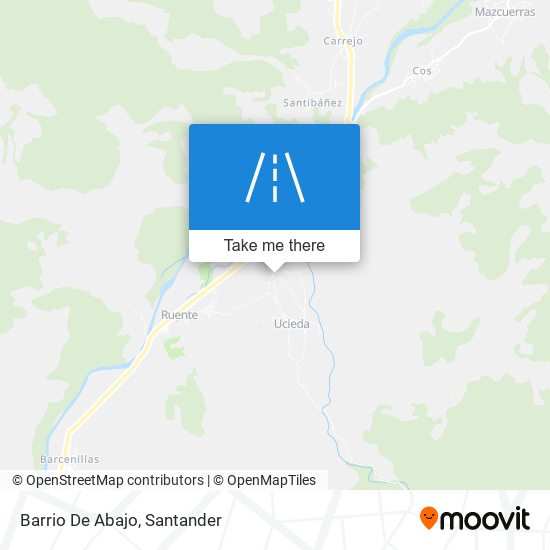 mapa Barrio De Abajo