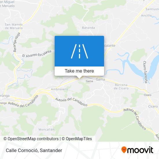 Calle Cornoció map