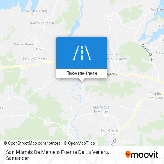 San Mamés De Meruelo-Puente De La Venera map