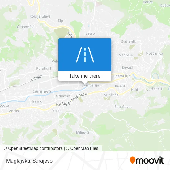 Maglajska map