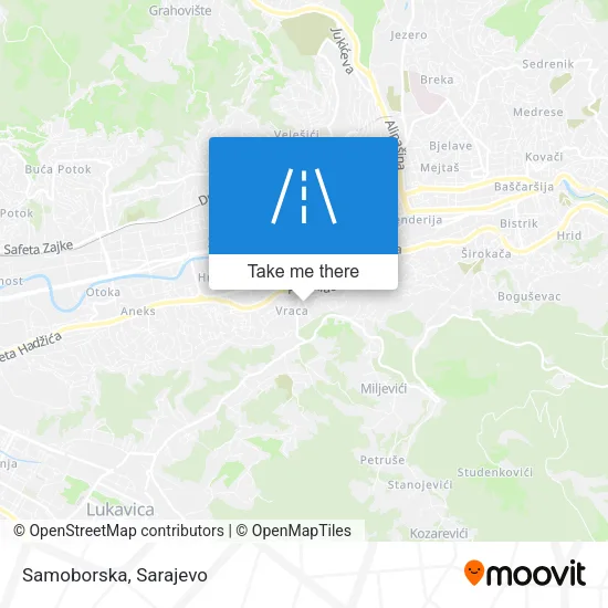 Samoborska map