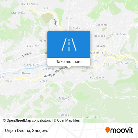 Urijan Dedina map