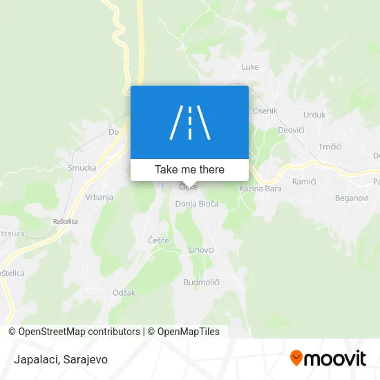 Japalaci map