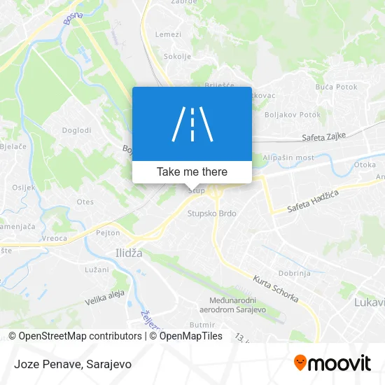 Joze Penave map