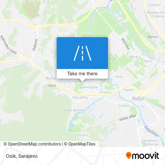 Osik mapa
