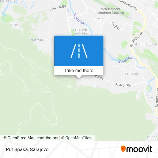 Put Spasa map