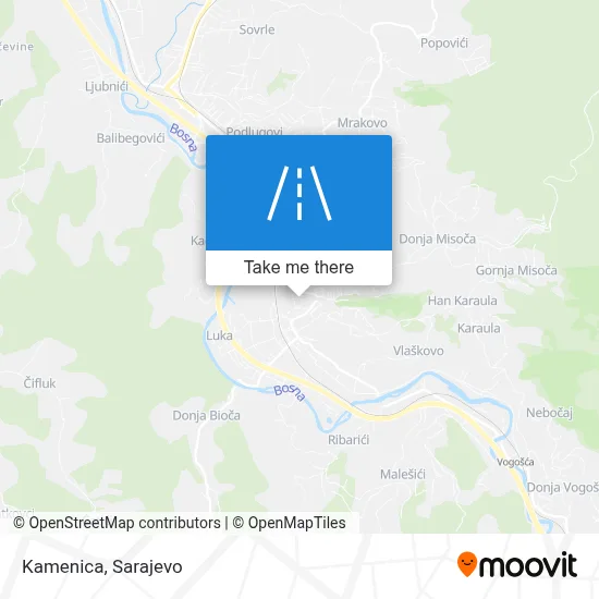 Kamenica map