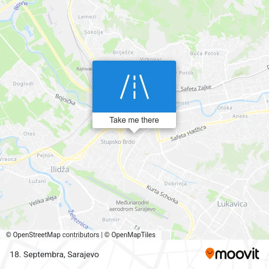 18. Septembra map