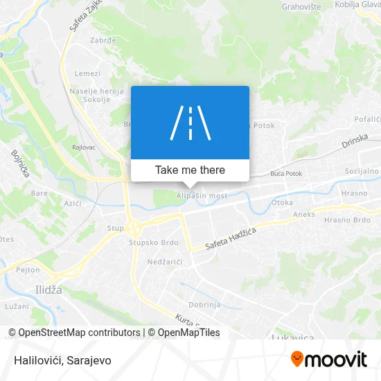 Halilovići mapa
