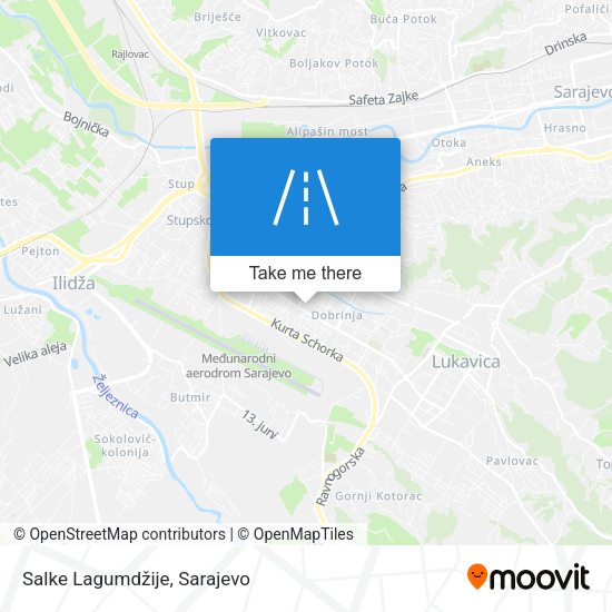 Salke Lagumdžije map