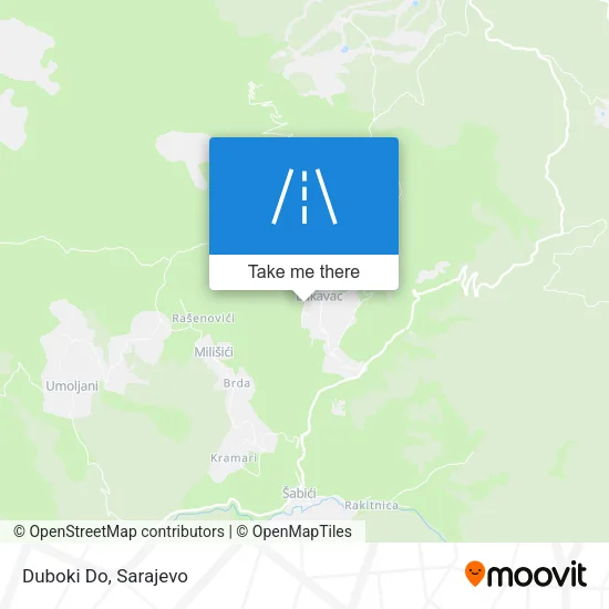 Duboki Do map