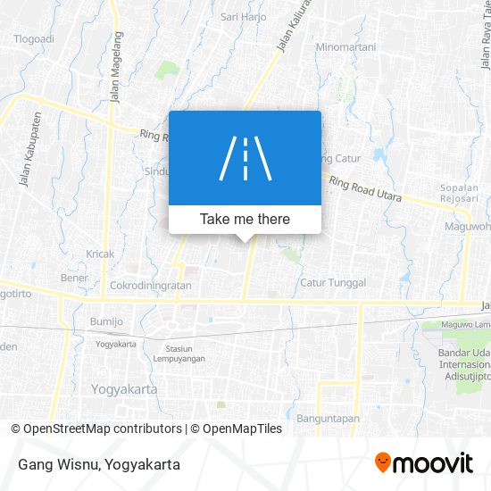 Gang Wisnu map