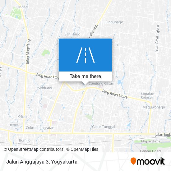 Jalan Anggajaya 3 map