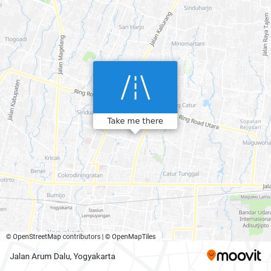 Jalan Arum Dalu map