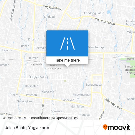 Jalan Buntu map