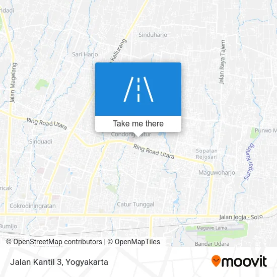 Jalan Kantil 3 map