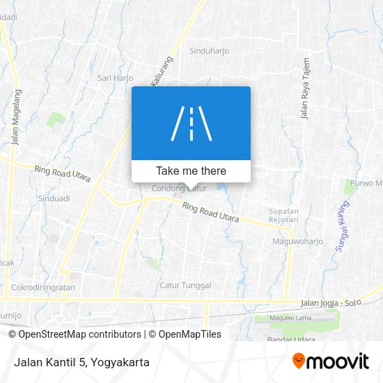 Jalan Kantil 5 map