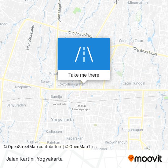 Jalan Kartini map
