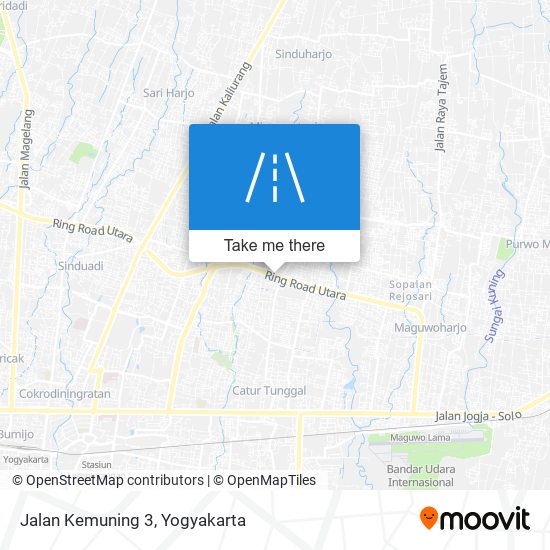 Jalan Kemuning 3 map