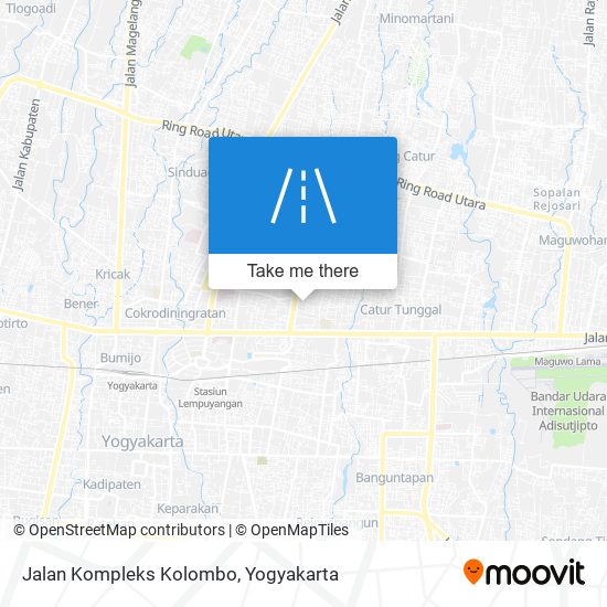 Jalan Kompleks Kolombo map