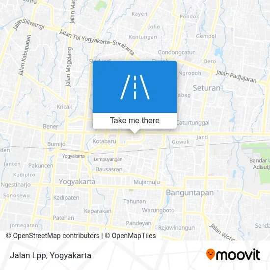 Jalan Lpp map