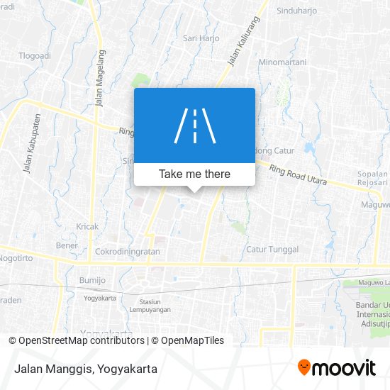 Jalan Manggis map