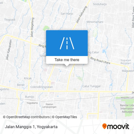 Jalan Manggis 1 map